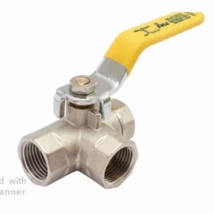 Three Way Ball Valve, RTC popular valves supplier in jaipur